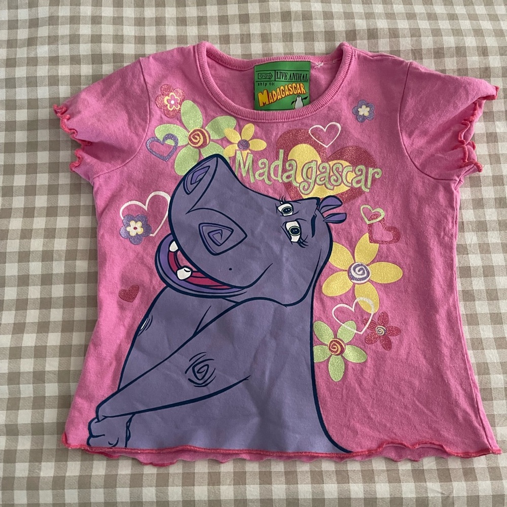Madagascar vintage Y2K toddler tee shirt Disney